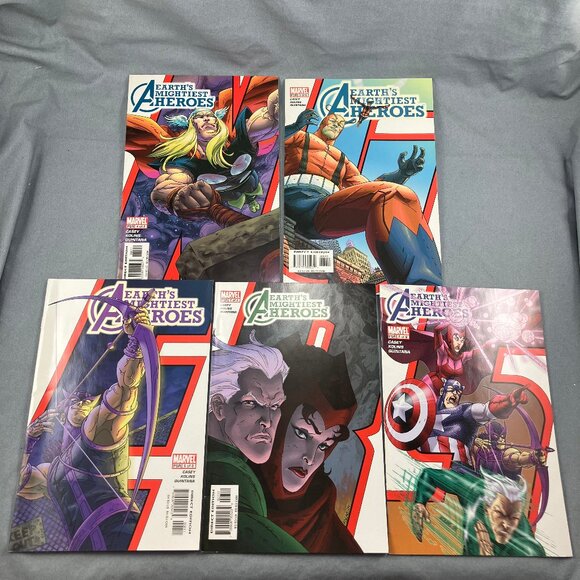 Avengers Earth's Mightiest Heroes Marvel Comics Lot of 11 Issues 2005-07 + 2019 - Picture 2 of 4